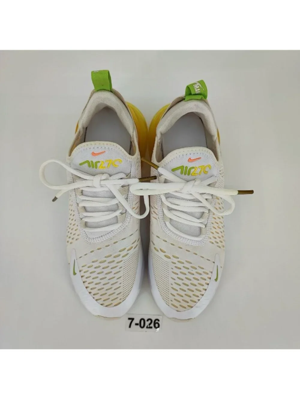 Nike Air Max 270 Women's Size 7.5 US Sneakers Mesh White DV2184-100